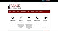 Desktop Screenshot of bbmkcontracting.com